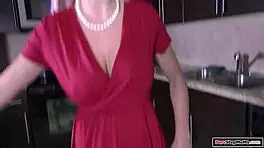 Stepson Dominates Hot Busty Stepmom