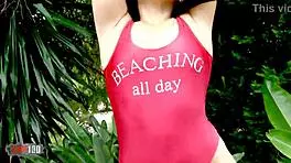 Horny Teen Kiihara Strong Doing A Hot Striptease