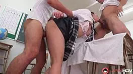 Japanese Mira Hasegawa Had A Hot Threesome Uncensored