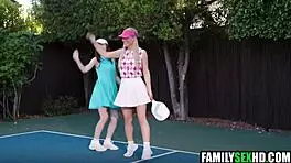 Pickleball Leads to Intense Foursome Sex