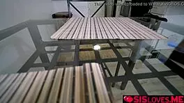 Jade nile enjoys blindfolded cock sucking