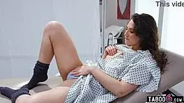 Does medicine arouse the milf doctor and her teen patient?