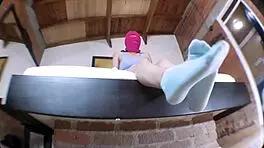 Hot Cheating Teen College Let Me Feel That Hard Dick and Destroys My Tight Pussy After School Class