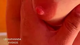 I cum on pregnant woman's tits