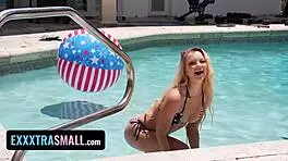 Slutty Petite Babe Riley Star Parties Hardcore