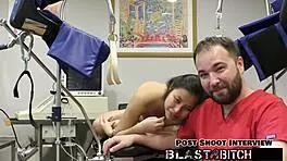 raya nguyens ass gets blasted with cum backstage