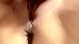 amateur pink pussy 279 days after losing her virginity gets licked and creampied