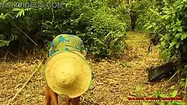 African big tits wife quenched sex drive with hardcore pornstar african big dick dark skin guy