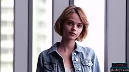 Petite Russian Teen 18+ Model Lilit Ariel Looks Amazing Naked With A View