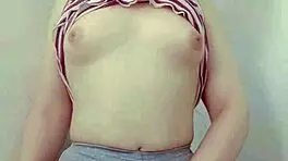 amateur teen 18+ cute girl showing off what?