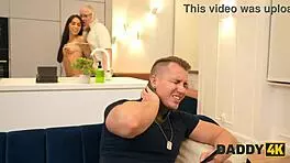 Daddy4k cheating in the kitchen will we get caught