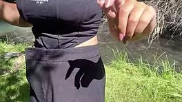 public pissing compilation in nature traveling pov free