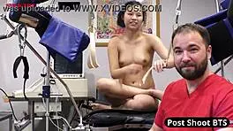 raya nguyen blackmailed into anal submission by a cop in latex gloves