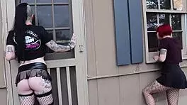 i watchd amelia dire an mallory maneater in threesome blowjobs deepthroat oral cumshot