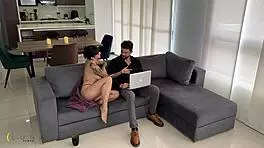 I fuck my friends american stepdad and it ends with a creampie - luna vitaler and max cartel