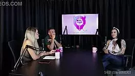 compilados da lexi mallet no bora cast com bruna carlos watch on sheer red