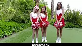 H Teen Cheerleaders Compete Fuck Their Coach For Captain Status Pov