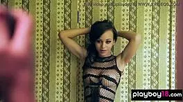 Wow, Check Out Extra Small 18+ Latina Jessica Burciaga Flaunting Big Boobs While Teasing in Sexy Lingerie!