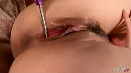 Intense uncensored jav creampie with huge natural tits japanese wife!