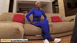 Ebony African Teen's Amazing Casting Debut