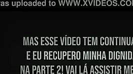 Pawg brasileira falls off bed fucking