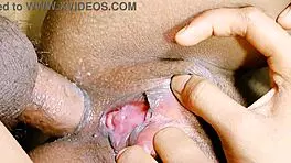 pretty teens threesome facial