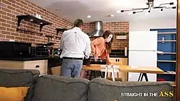 Eden ivy nailed hard straight in the ass