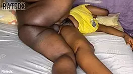 She got her sloppy pussy and ass fucked in the bedroom