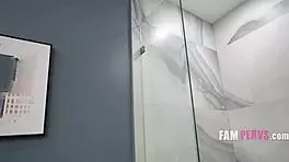 Cute teen volunteers to be my cock canvas in retro pov riding