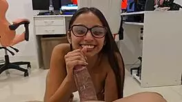 I Got Distracted And Found A Hard Surprise - Facial Moment