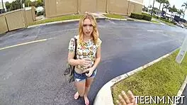 i saw this teen on paper street