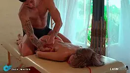 young man go to a massage session and ends fucked