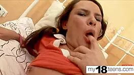 Russian Teen Sucking Big Dick And Cum In Mouth