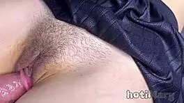 Feeling Closeup Cock Fuck Hairy Pussy Creampie