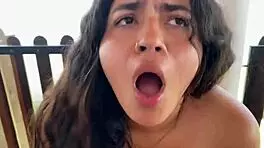 intense lesbian sex with brunette latina, feeling the passion in her pussy