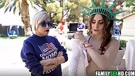 step daughter threesomed on 4th of july