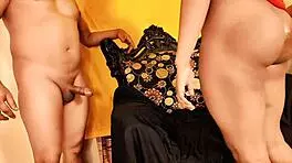 Hard threesome pounding desi sex - uttaran20, with young horny teens in wet pussy fucking and cum swallowing