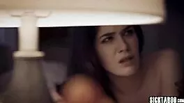 Small tits babe joins passion with nice ass