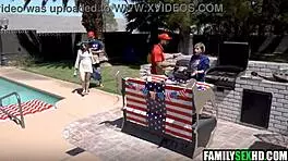 step daughter threesomed on 4th of july