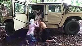 arabic doctor in secluded room sees hot dance for first time