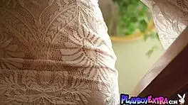 Petite Brunette Teen Jane Wilde Strips And Caresses Her Hairy Pussy