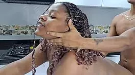 hot shower with my beautiful stepsister 😍