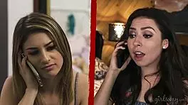 kristen scott interrupts a lesbian sex 😏