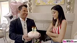 18 Years Old Teen Lexi Lore Sucked Stepbros Dick Shared with Dirty Friend Harmony Wonder 😈