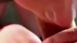 asian brunette comes to room to drink milk