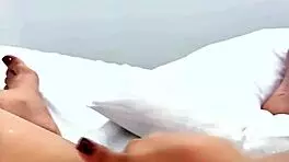 Every morning, this young amateur masturbates in her bedroom.