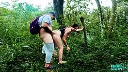 Fucking Blowjob And Cum Facial Outdoors I Fuck My Young 18+ Student On The College Trip We Have Fun On The Banks Of A Public River After Fucking Her I Fill Her Face With Semen Cumshot