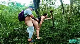 Fucking Blowjob And Cum Facial Outdoors I Fuck My Young 18+ Student On The College Trip We Have Fun On The Banks Of A Public River After Fucking Her I Fill Her Face With Semen Cumshot