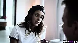 Horny Chad White Gives Lesbian Uma Jolie a Hot Sex Lesson!