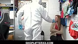 dirty cop punishes thieves ashley and sunny with rough fucking